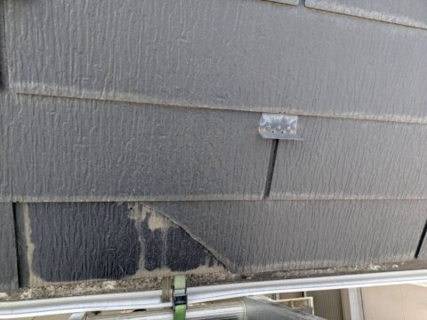 【東京都練馬区】スレート屋根（コロニアル）の割れを部分修理！最短数時間で雨漏り不安を解消
